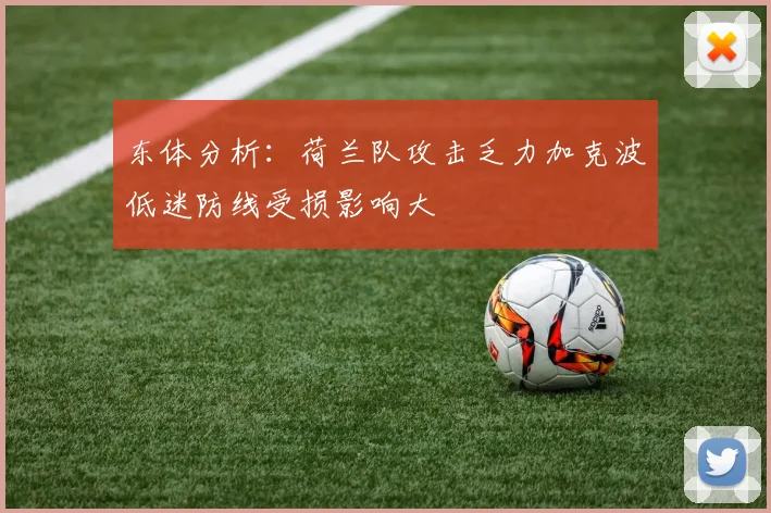 东体分析：荷兰队攻击乏力加克波低迷防线受损影响大