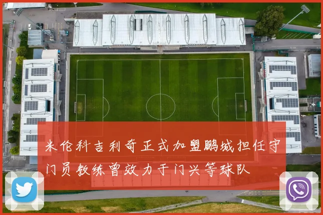 米伦科吉利奇正式加盟鹏城担任守门员教练曾效力于门兴等球队